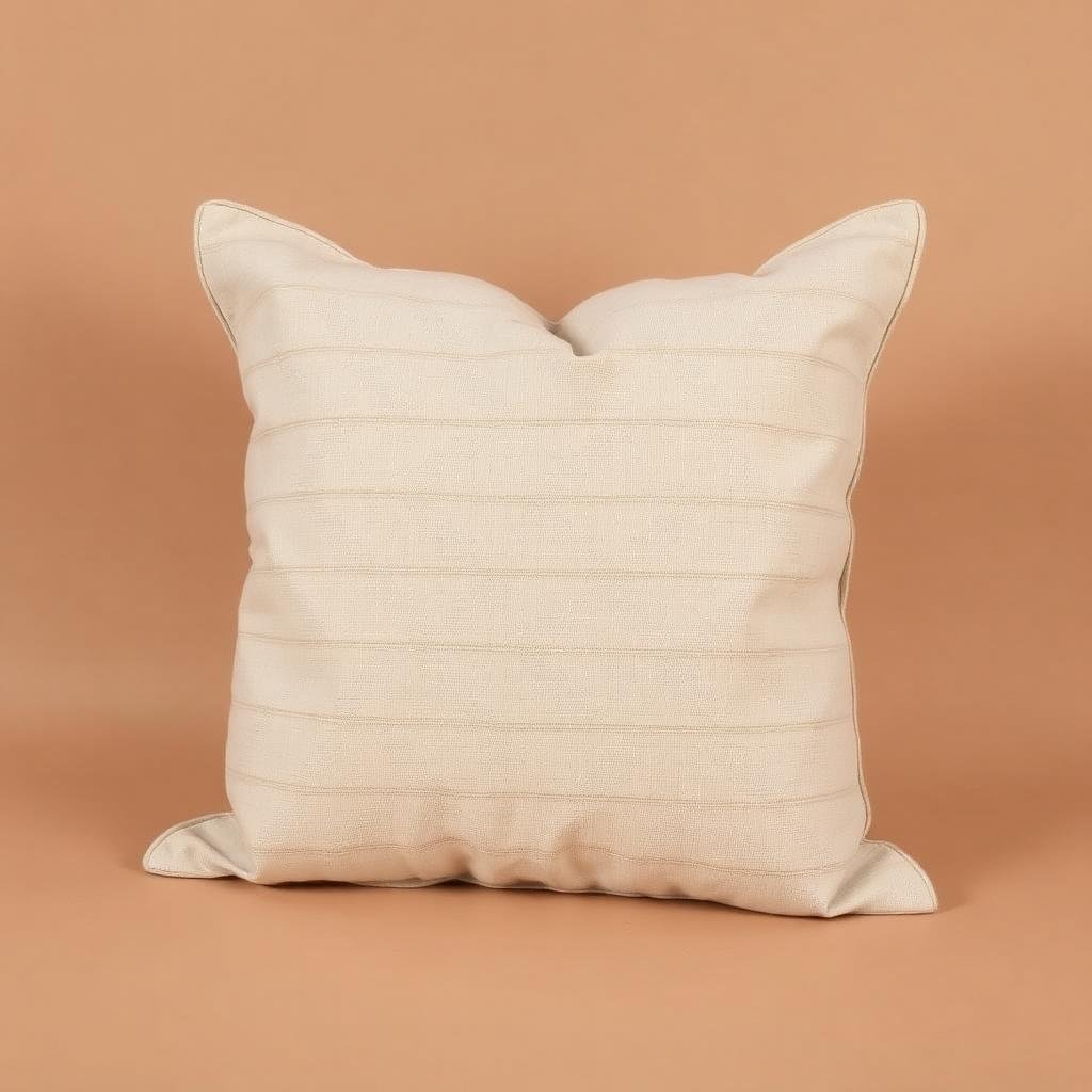 Gold Tassel Cushion